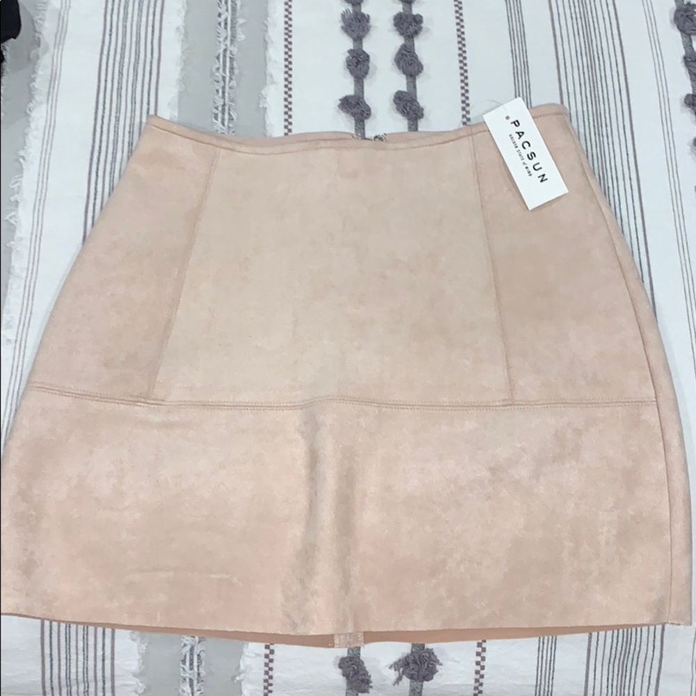 Pink Mini Skirt